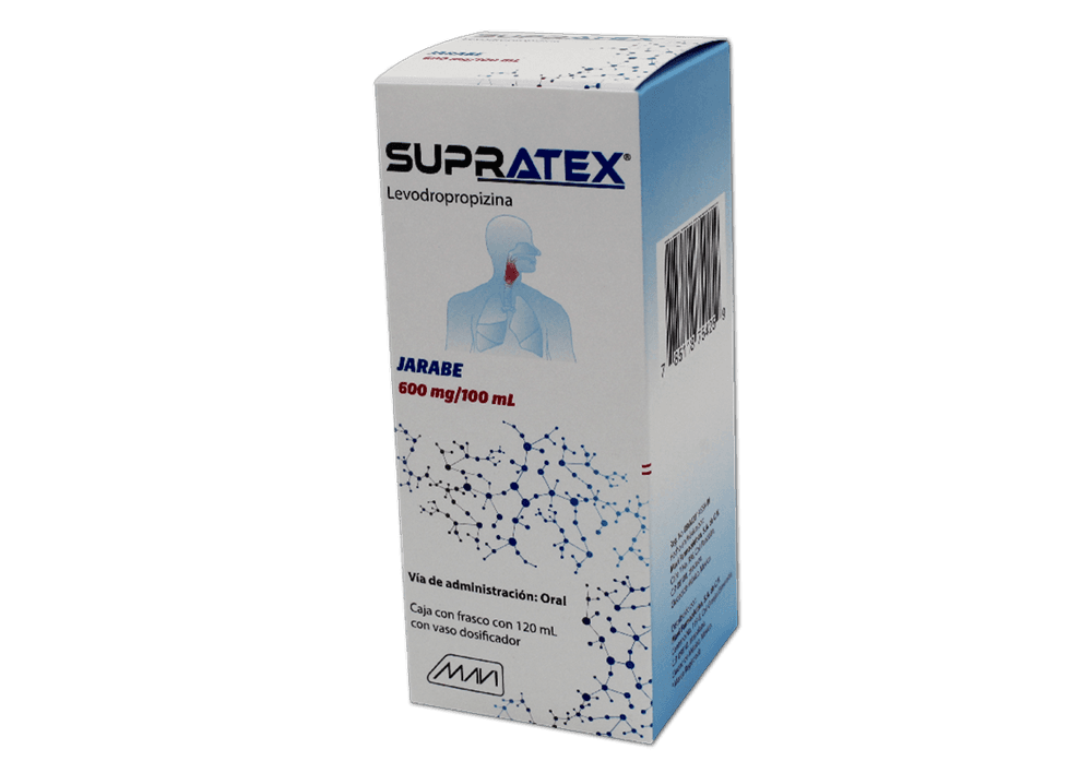 Levodropropizina 600 mg SUPRATEX C/120 mL