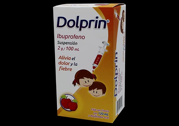 Ibuprofeno 100 mg / 5 mL DOLPRIN C/120 mL