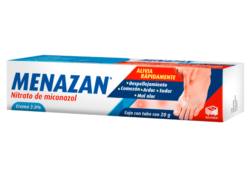 Miconazol 2 % (Crema) MENAZAN C/20 g