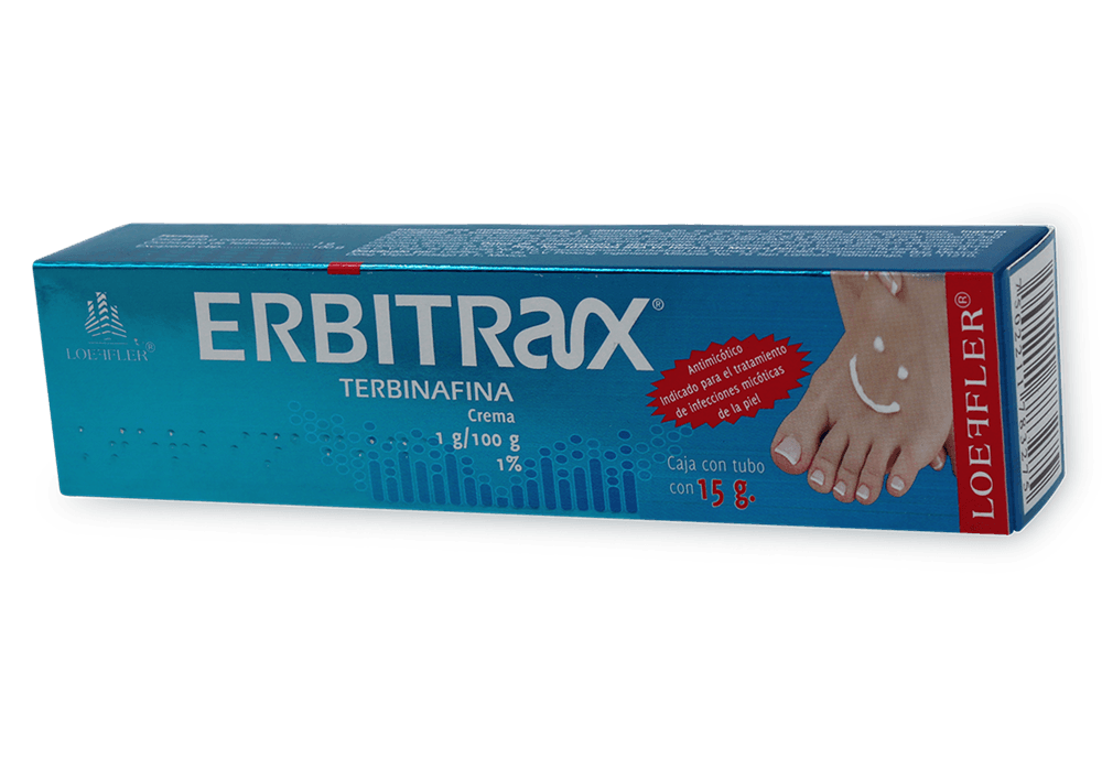 Terbinafina 1% ERBITRAX-T C/15 g