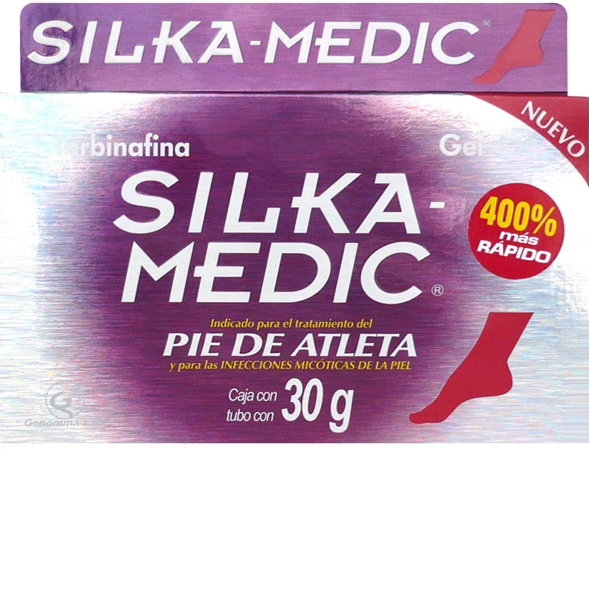 Terbinafina 1% SILKA MEDIC C/30 g