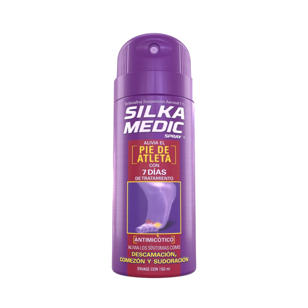 Terbinafina 1% SILKA MEDIC C/150 mL Atomizador