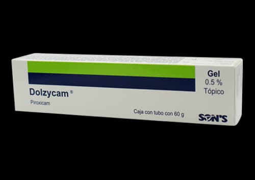 Piroxicam 0.5 % DOLZYCAM GEL C/60 g