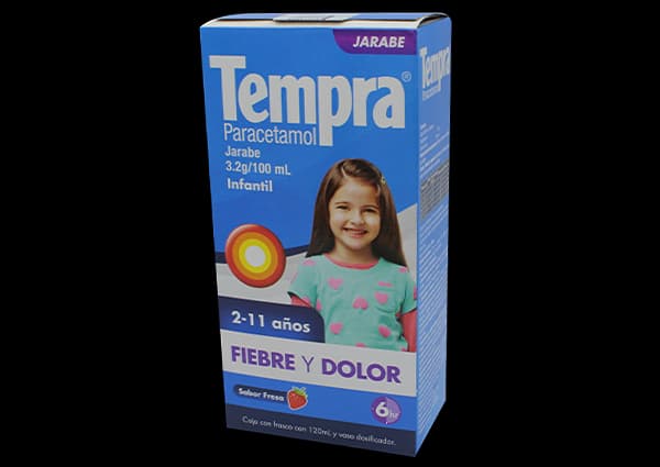 Paracetamol 3.2 g / 100 mL TEMPRA Infantil C/120 mL