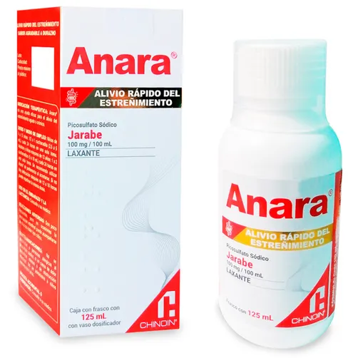 Picosulfato Sodico 100 mg / 100 mL ANARA C/125 mL