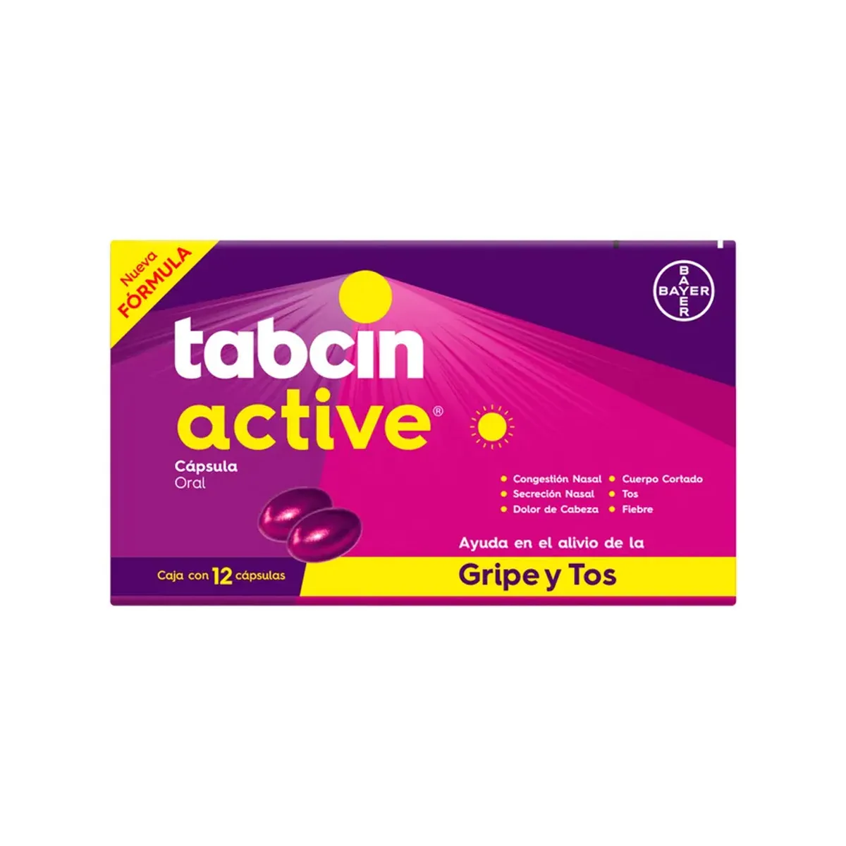 TABCIN ACTIVE DIA C/12 Paracetamol 325 MG