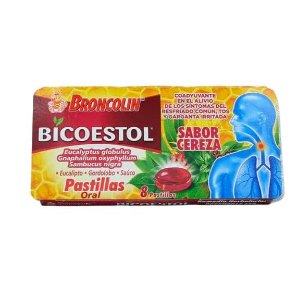 BICOESTOL Sabor Cereza C/8 Past