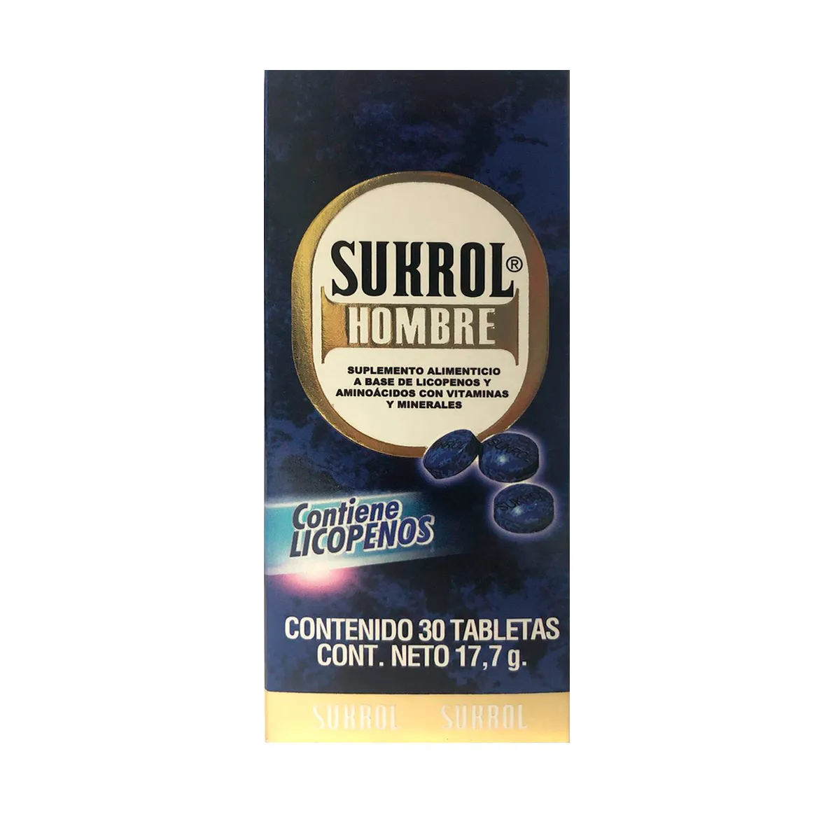 Sukrol Hombre C/30 Tabs