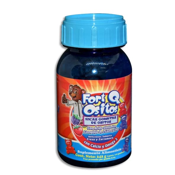Forti Q Ositos AZUL C/110 Gums