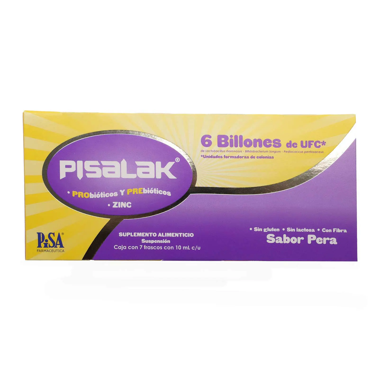 Pisalak (6 billones) Sabor Pera C/7 Amp