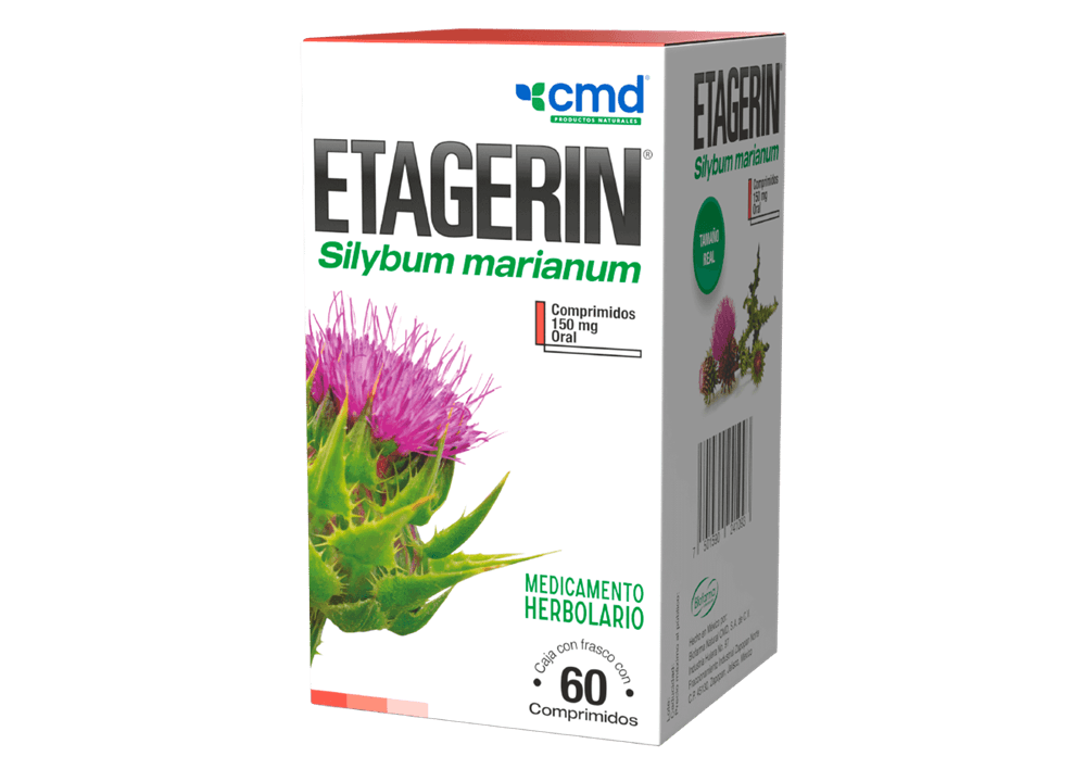 Cardo Mariano 187 mg ETAGERIN C/60 Comp