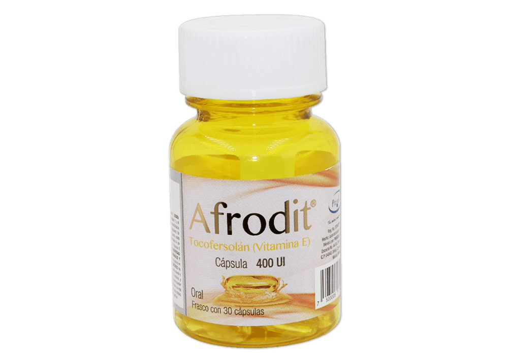 AFRODIT (Vitamina E-400 ui) C/30 Caps