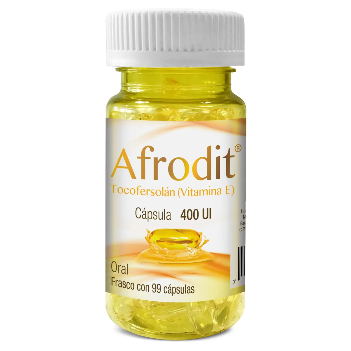 AFRODIT (Vitamina E-400 ui) C/100 Caps
