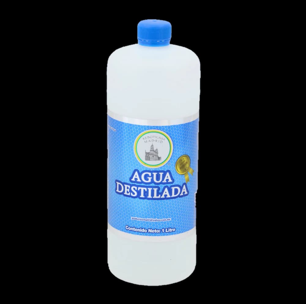 Agua destilada MADRID C/1 Litro