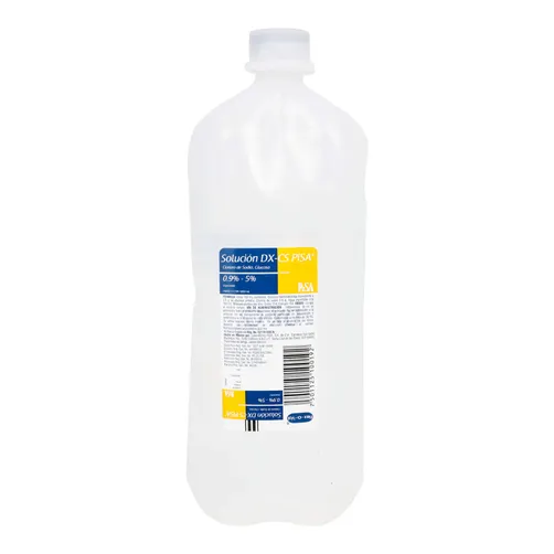 Cloruro de sodio / Glucosa DX-CS PISA C/1000 mL