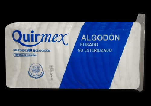 Algodón plisado QUIRMEX C/200 g