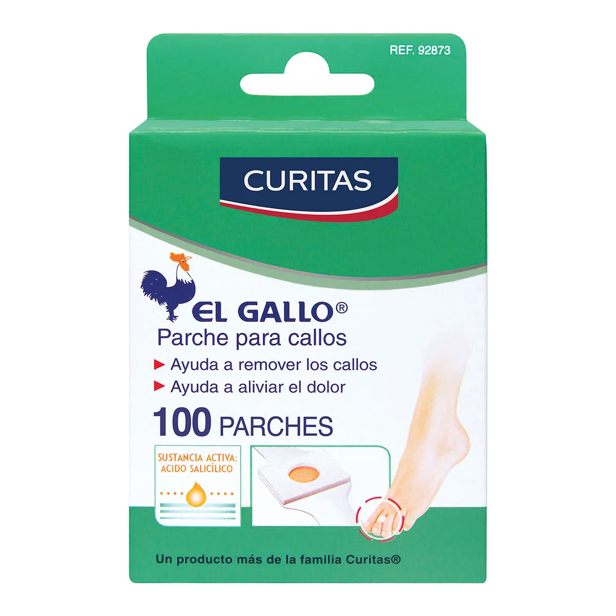 Pza de parche para callo EL GALLO