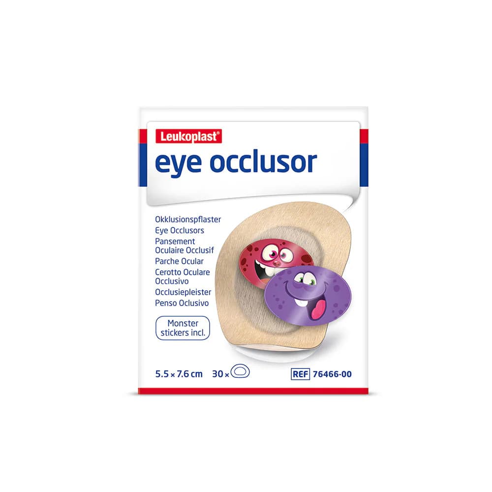 Parche Ocular Leukoplast 5.5 X 7.6 Cm 30 Piezas