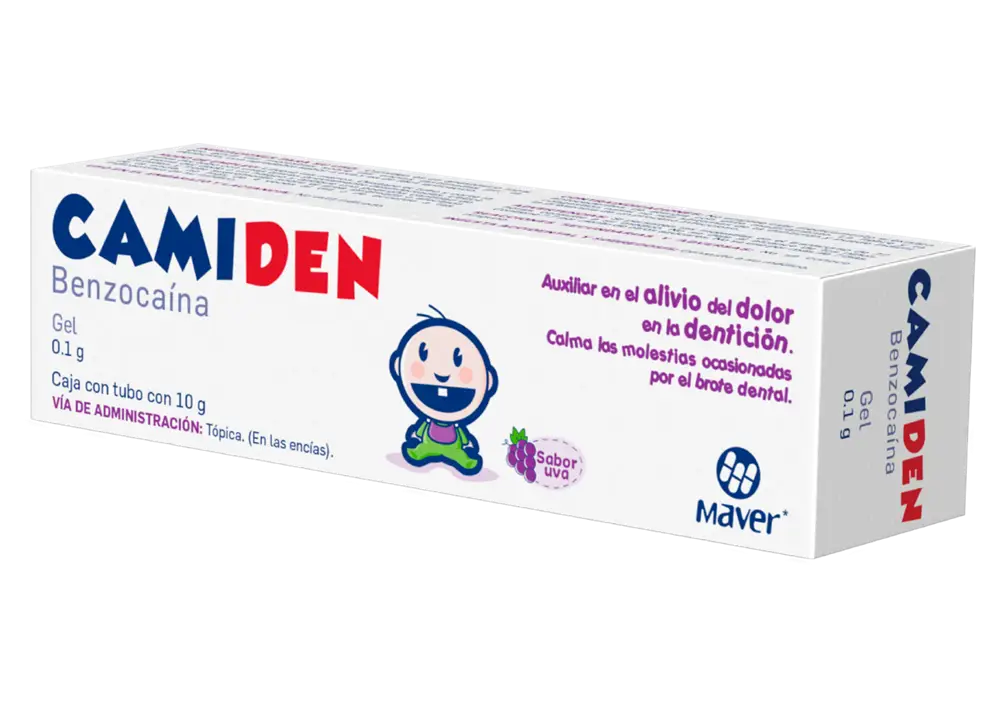Benzocaina GEL 0.1 g CAMIDEN C/10 g