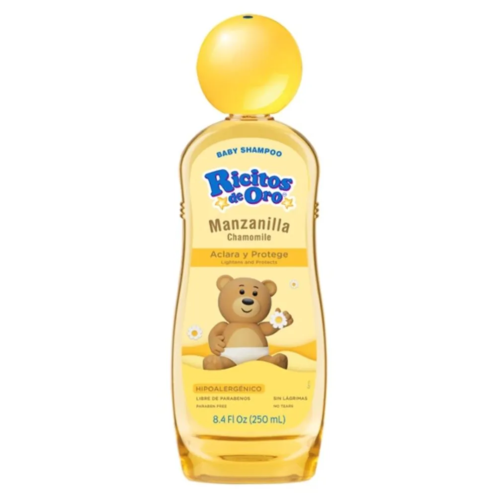 Shampoo Ricitos de Oro Manzanilla C/250 mL