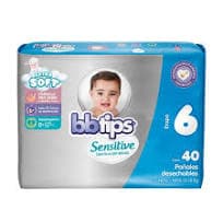 PAÑAL bbtips ETAPA 6 SENSI XL C/40