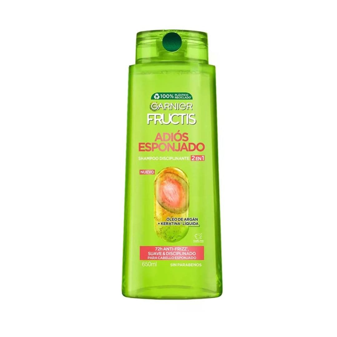 Shampoo 2 en 1 Garnier Fructis Adiós Esponjado 650 ml