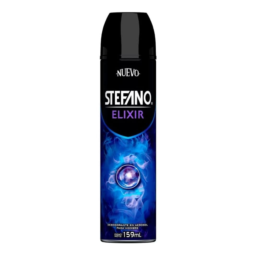 Desodorante Stefano en Aerosol Elixir C/159 mL