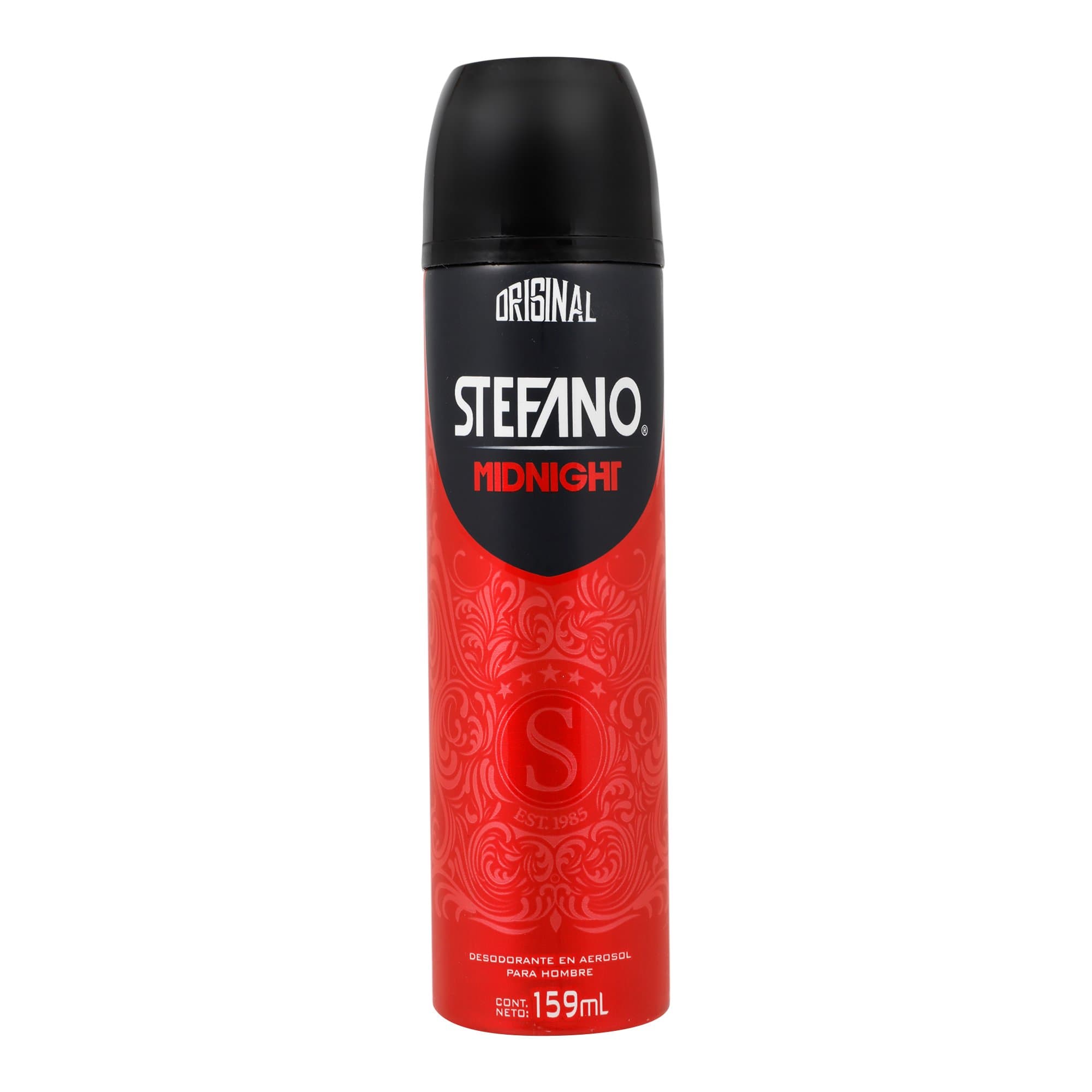 Desodorante Stefano en Aerosol Midnight 159 ml