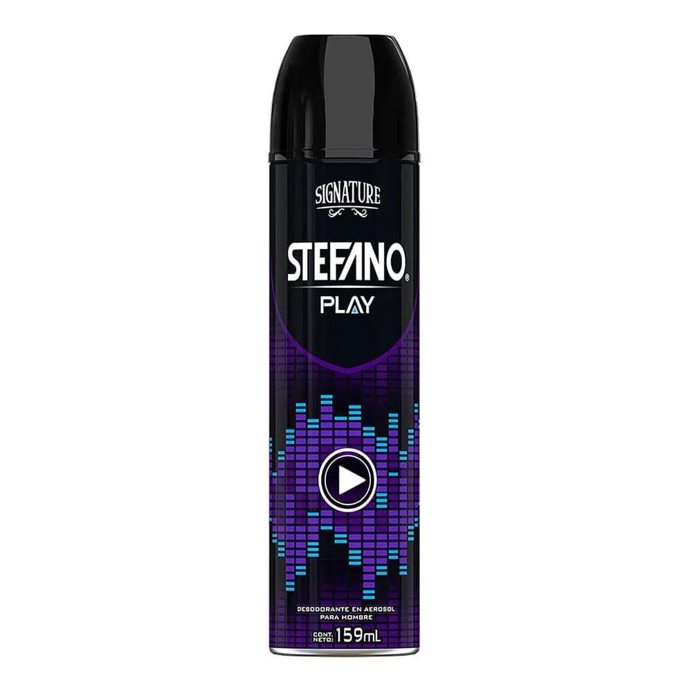 Desodorante Stefano en Aerosol Play 159 ml