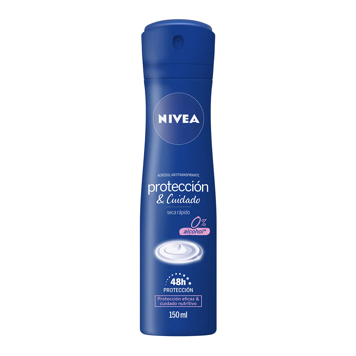 Antitranspirante en Aerosol Nivea Proteccion y Cuidado C/150 mL