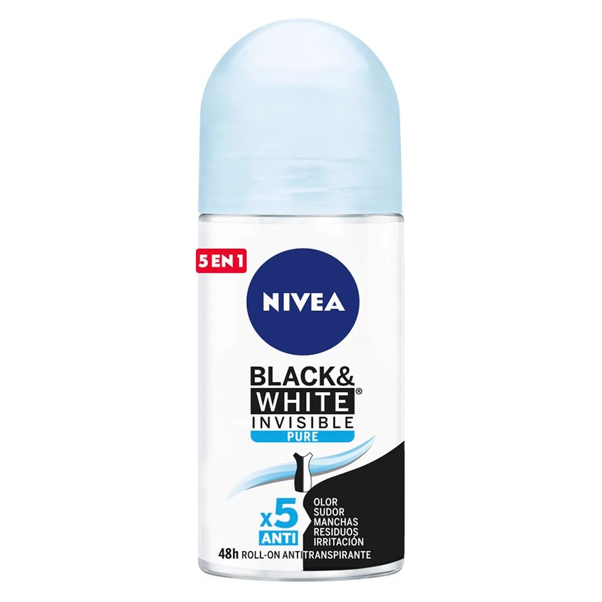 Desodorante Roll-On Nivea Pure 50 ml