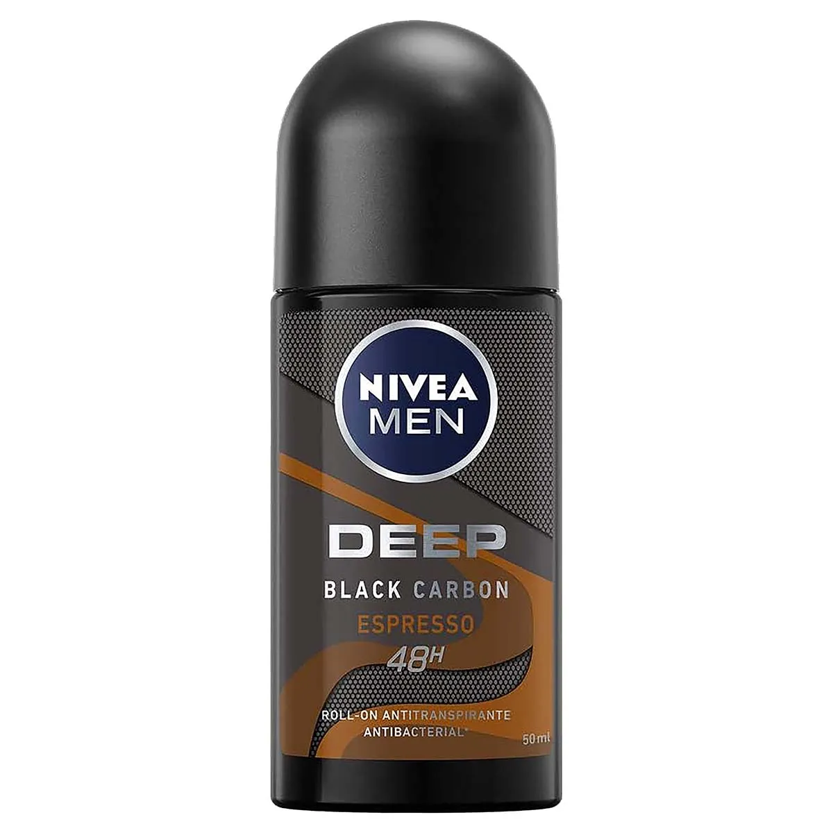 Desodorante Roll-On Nivea Men Black Carbon Espresso C/50 mL