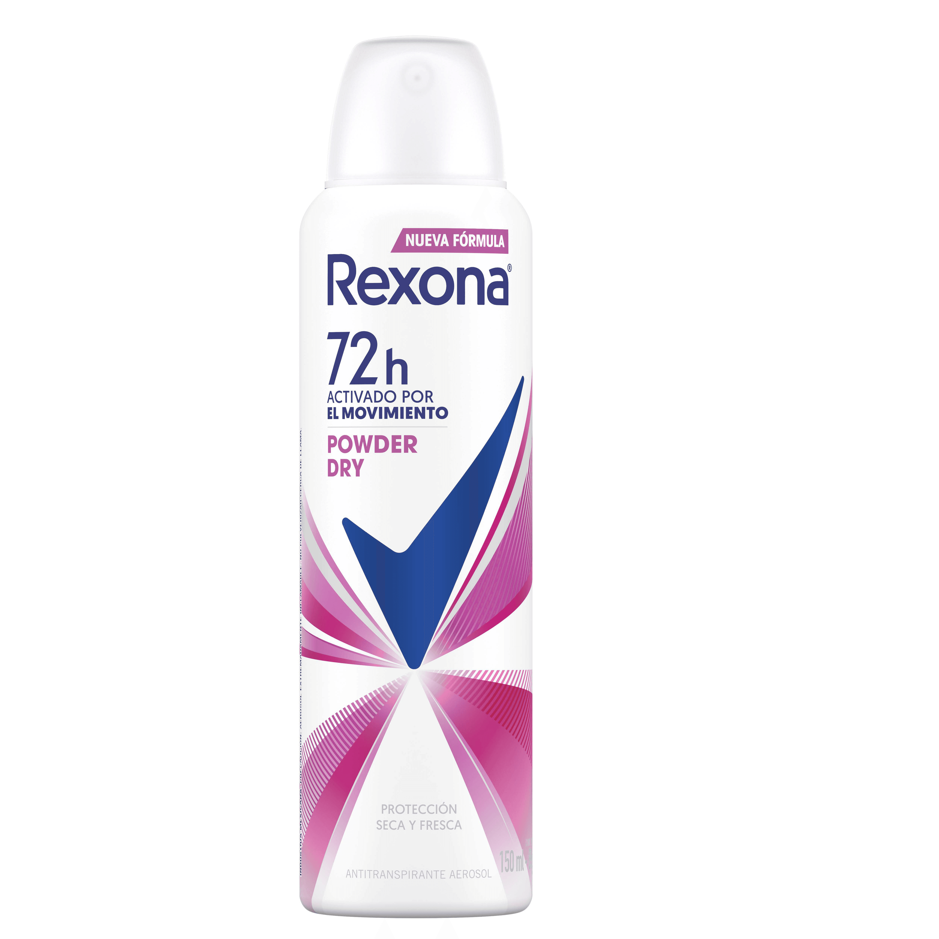 Antitranspirante en Aerosol Rexona Powder Dry C/150 mL