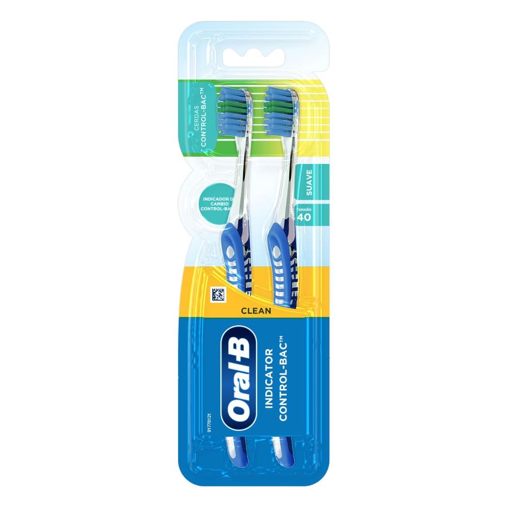 Cepillo Oral-B Indicator Control-Bac C/2 Piezas