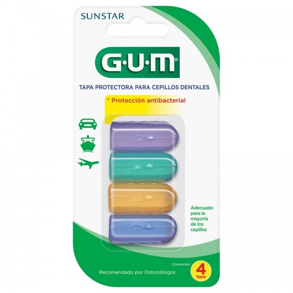 Protectores de Cepillo GUM C/4 pzas
