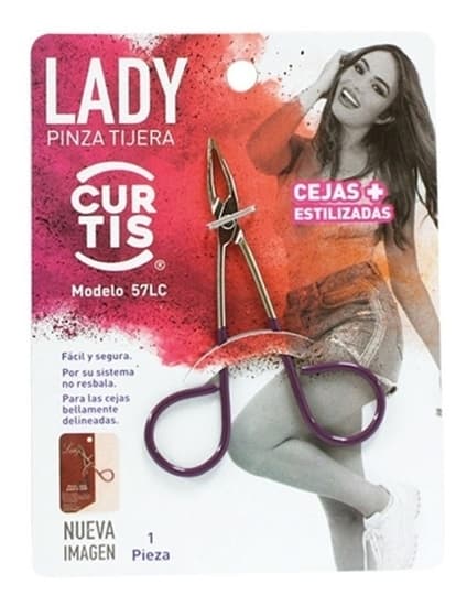 Pinzas para depilar LADY Grande C/1 Pza
