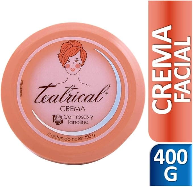 Crema Teatrical Rosas y Lanolina C/400 g
