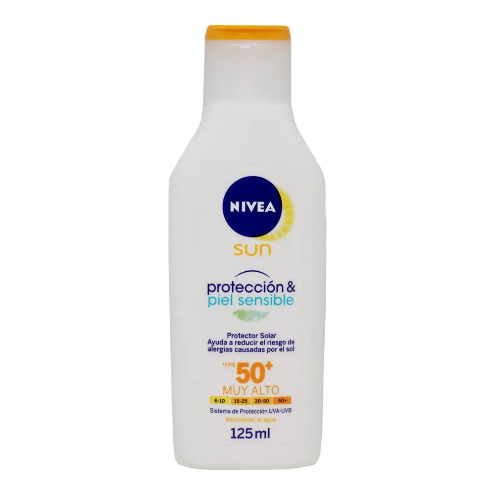 Protector Nivea Sun Sensitive FPS 50 C/125 mL