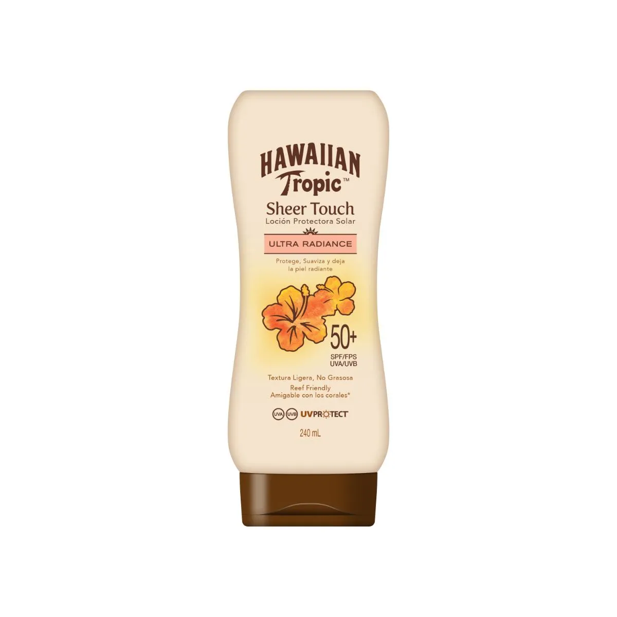 PROTECTOR SOLAR HAWAIIAN TROPIC SHEET TOUCH C/240 ML