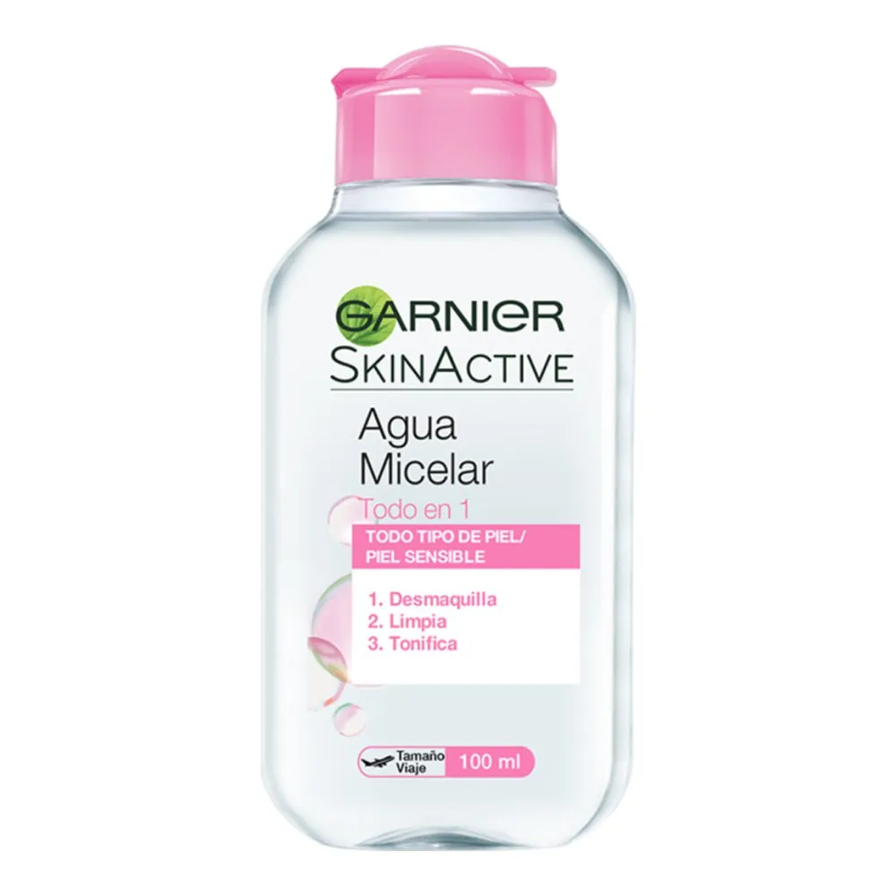 Agua Micelar Todo en 1 Garnier C/100 mL