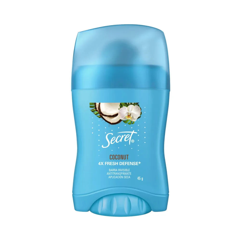 Antitranspirante en Barra Secret Coconut C/45 g