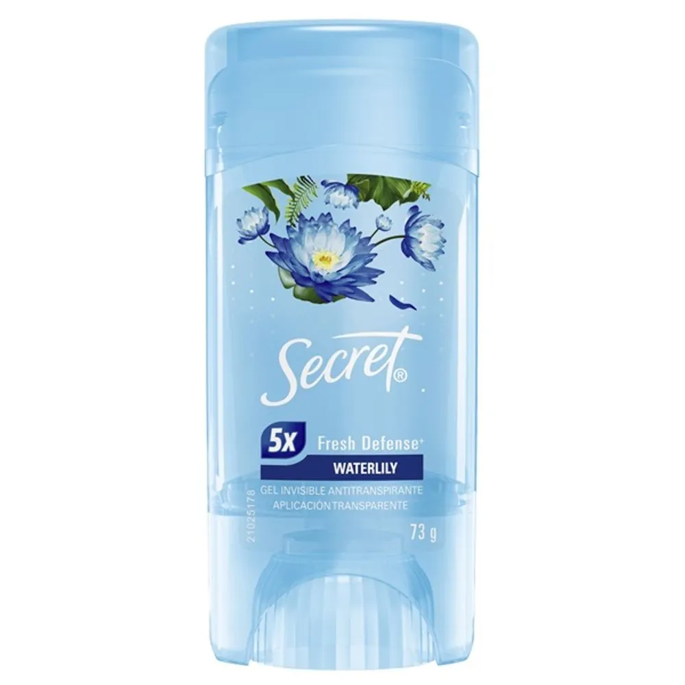 Antitranspirante en Gel Secret Waterlily 73 g