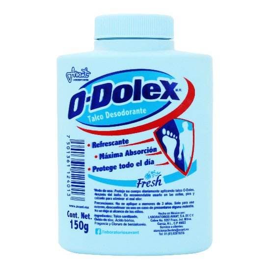 Talco Desodorante O-Dolex Fresh C/150 g