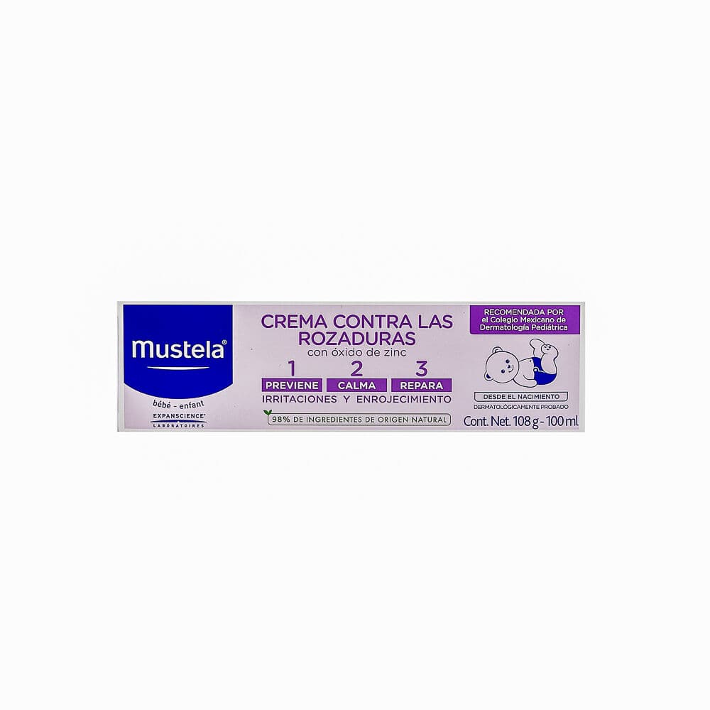 Crema Mustela Bebé Rozaduras 50 Ml