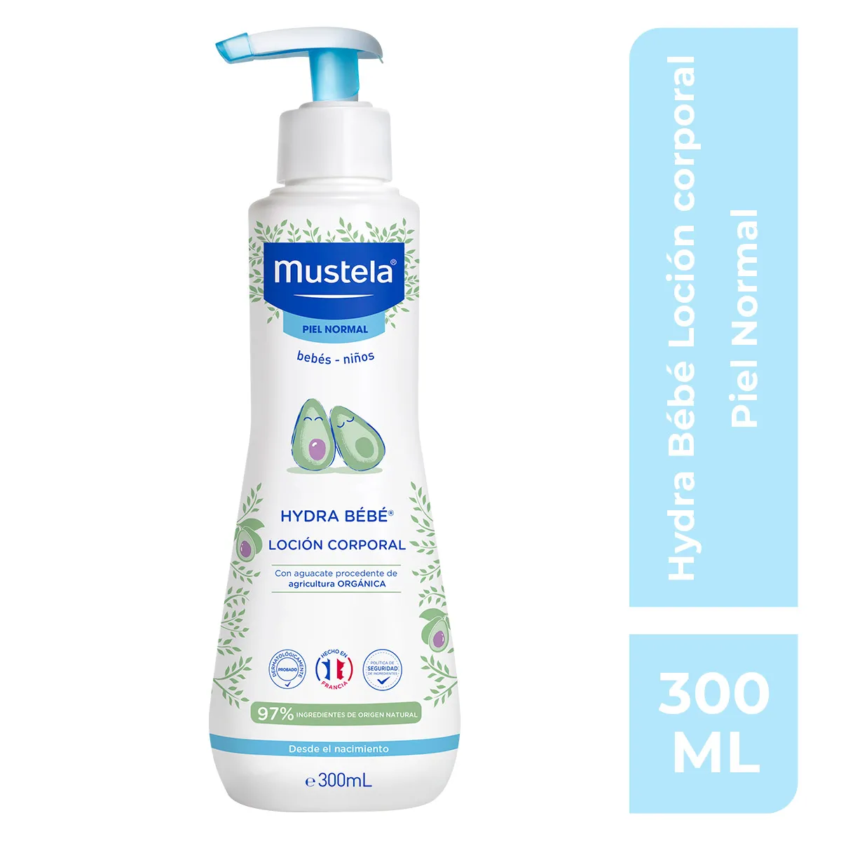 Locion Corporal Mustela Hydra Bebe 300 mL