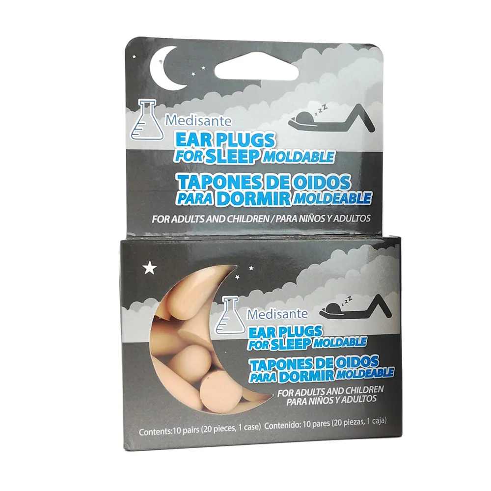 Tapones Medisante Oídos Dormir 10 Pares