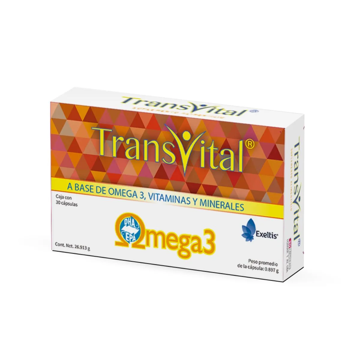 Transvital 26.913G SUP ALIM C/30TAB