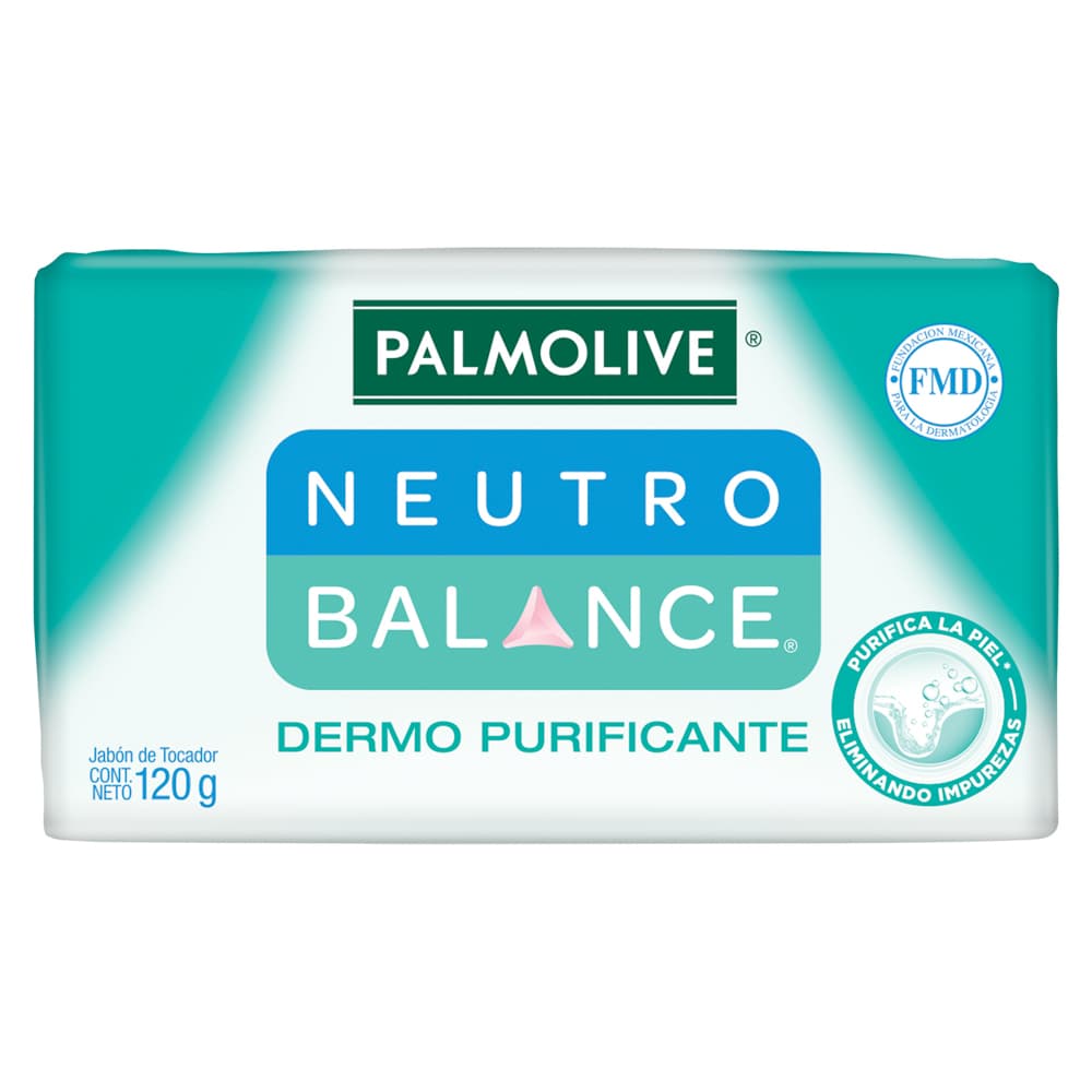 Jabón en barra PALMOLIVE Neutro Balance Dermo Purificante C/120 g