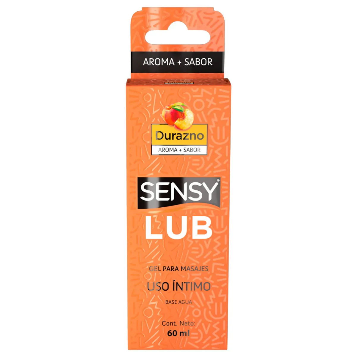 Gel Lubricante Vaginal Sensy Lub Durazno C/60 mL