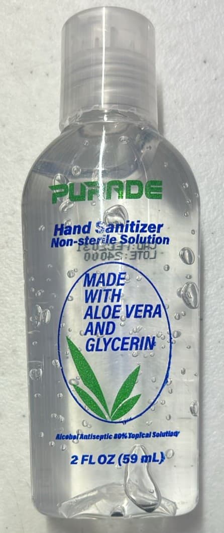 Gel antibacterial PURADE C/60 mL